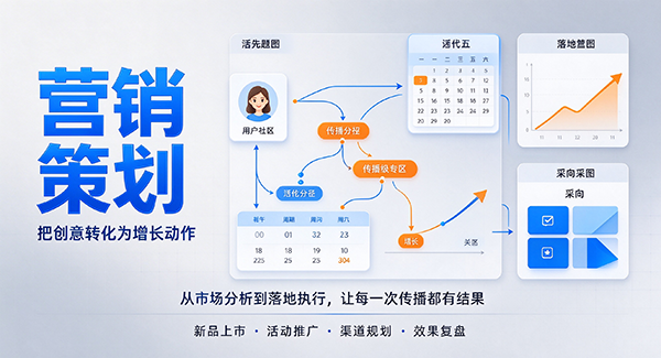 卫滨区营销策划